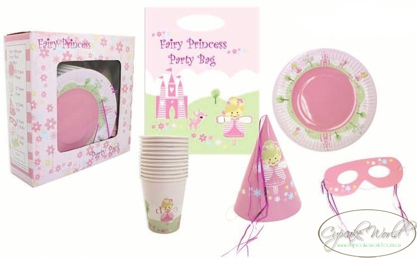 ROBERT GORDON PINK FAIRY PRINCESS PARTY PACK CUP MASK ROBERT GORDON PINK FAIRY PRINCESS PARTY PACK CUP MASK